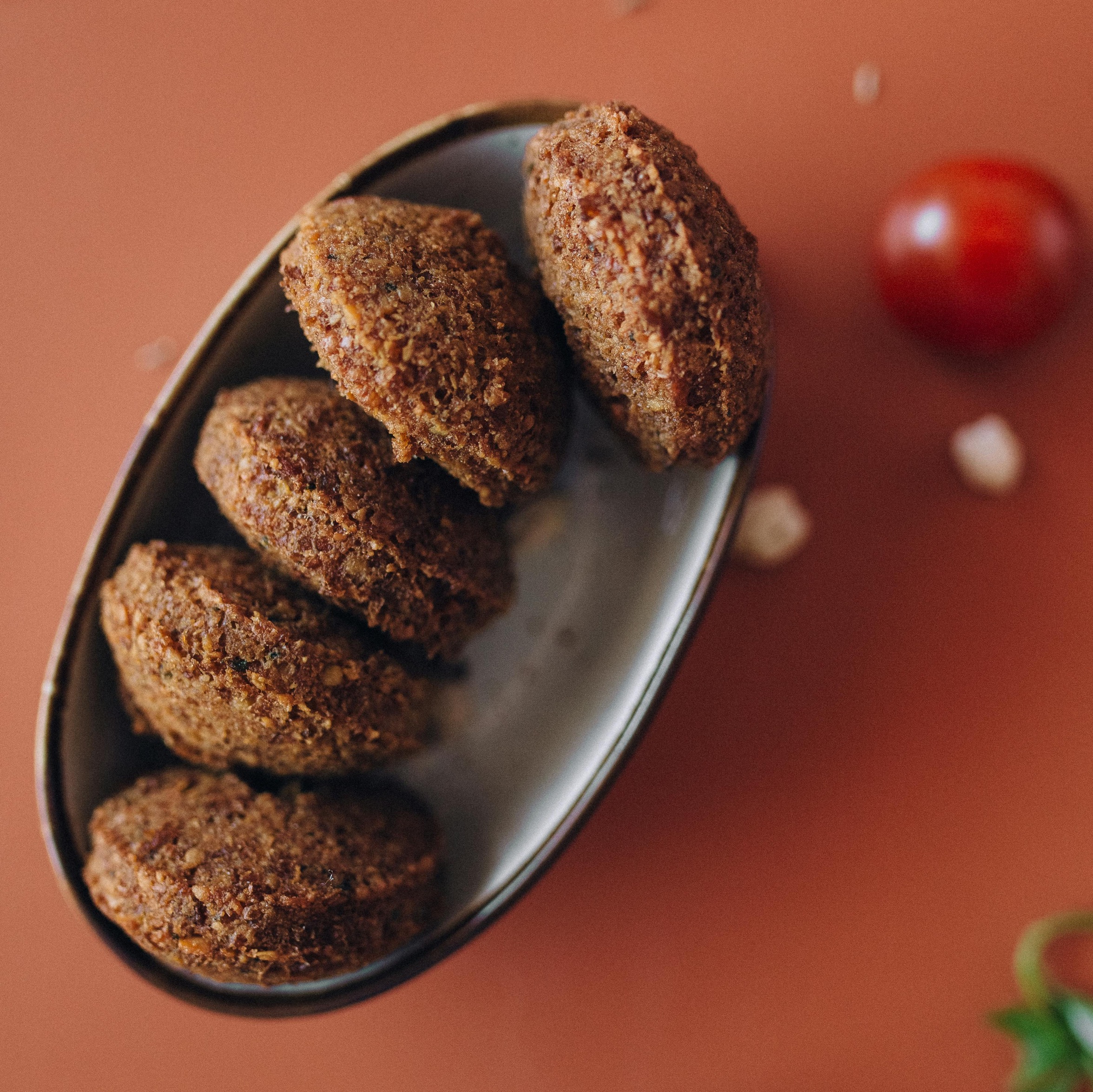 Falafel - Bolinho de Grão-de-Bico (Vegana)